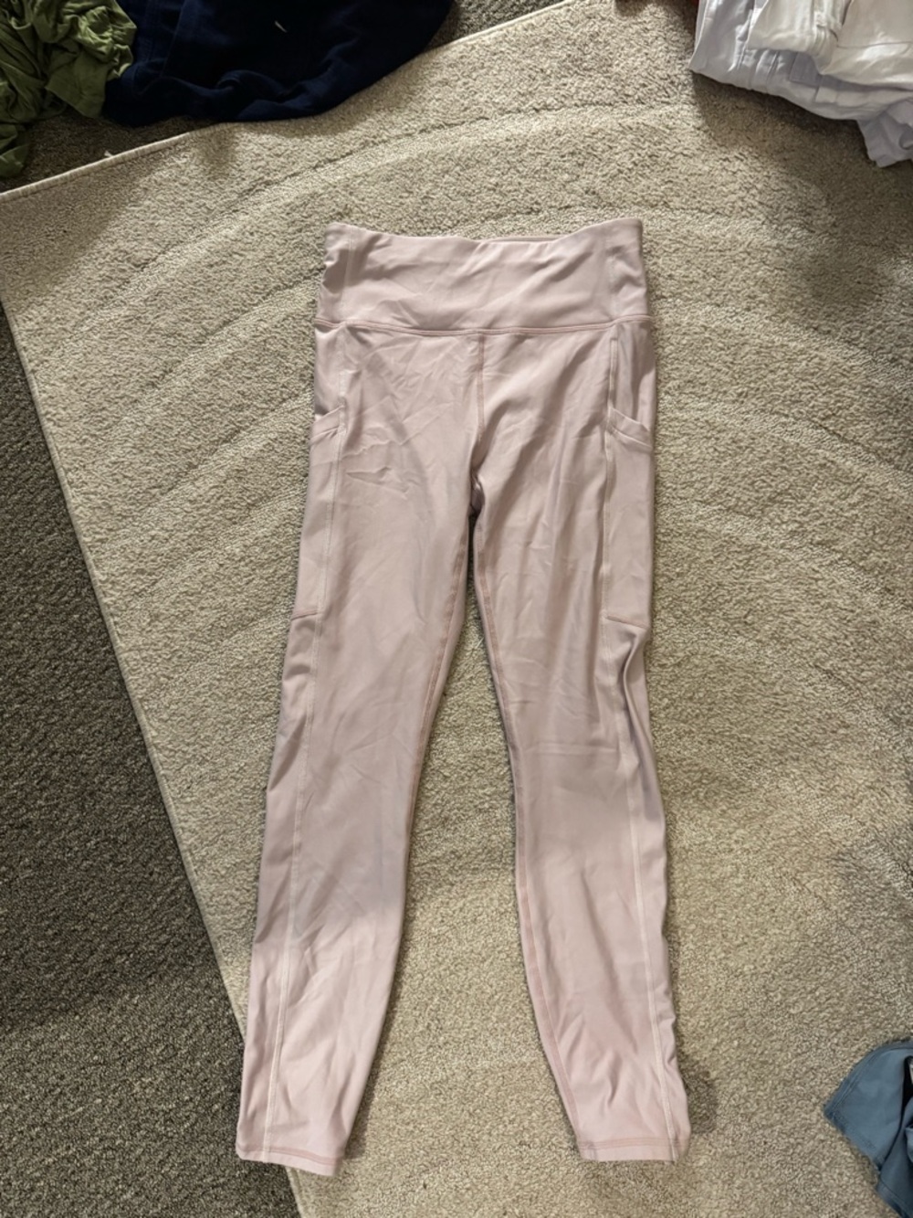 Fabletics Light Blush High-Rise Leggings